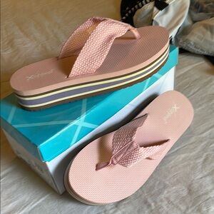 Xappeal Brown Platform Sandals